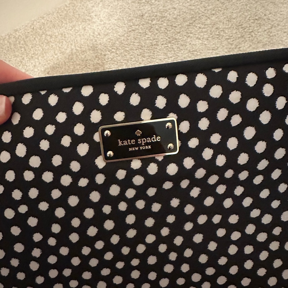 Kate Spade Black and White Dotted Sleeve - Picture 2 of 9